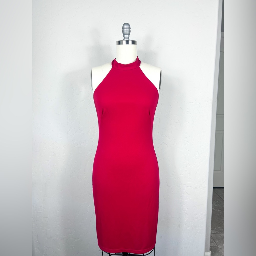 Great Condition Red Halter Dress.